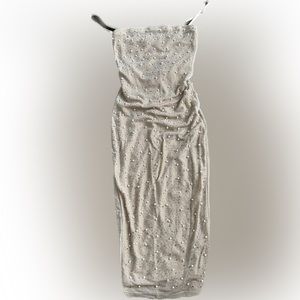 Windsor Beige Tube Dress